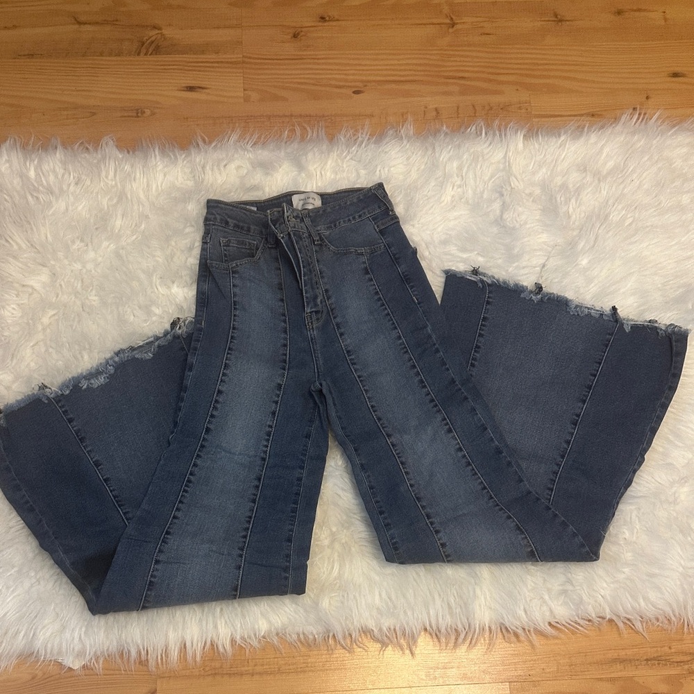 Boutique jeans. Wide flare. Size small